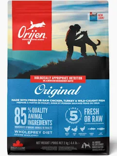 Orijen dog food